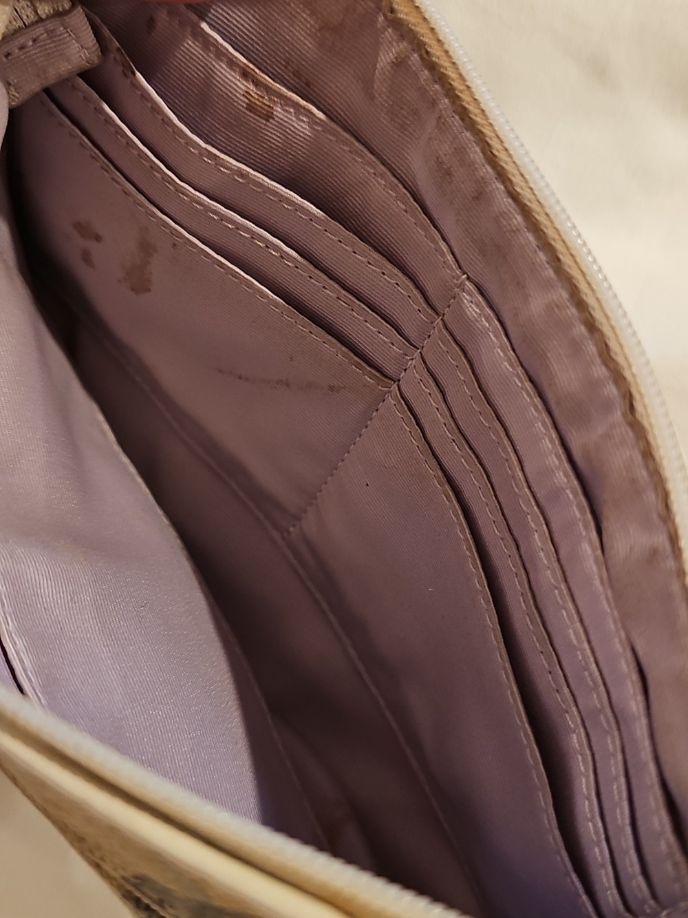 Coach Signature Canvas Wristlet in Neutral Multi - Picture 4 of 4